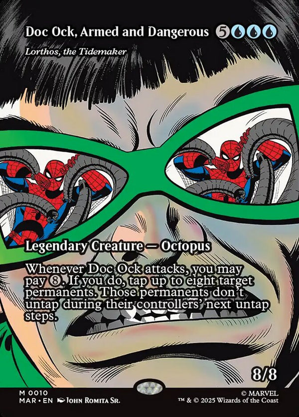 Doc Ock, Armed and Dangerous - Lorthos, the Tidemaker (Borderless) - Magic: The Gathering