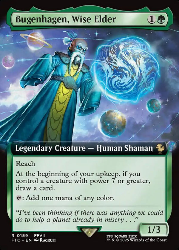 Bugenhagen, Wise Elder (Extended Art) - Magic: The Gathering