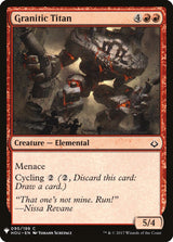 Granitic Titan - Magic: The Gathering