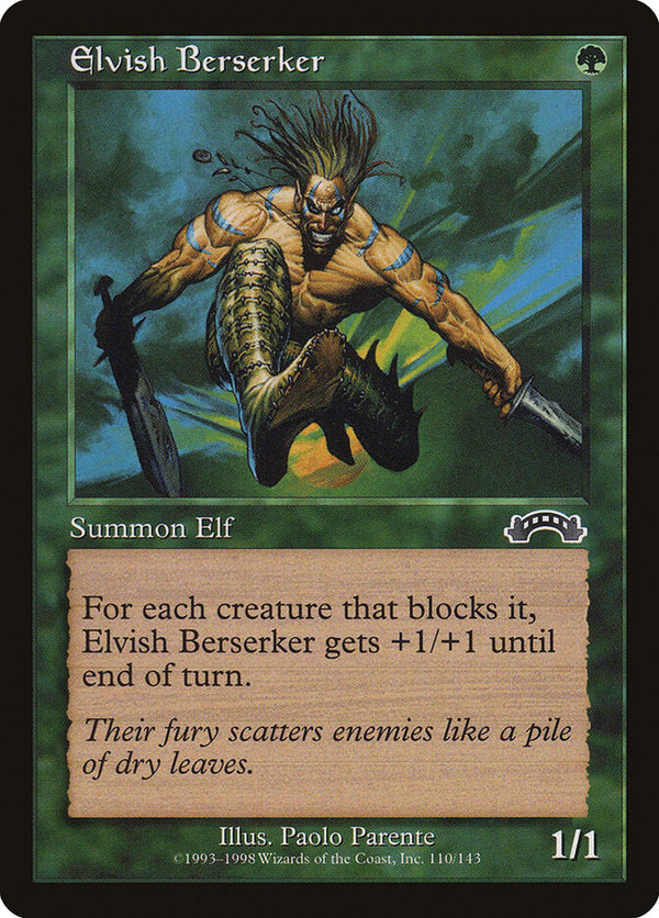 Elvish Berserker - Magic: The Gathering