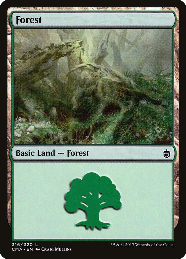 Forest (316) - Magic: The Gathering
