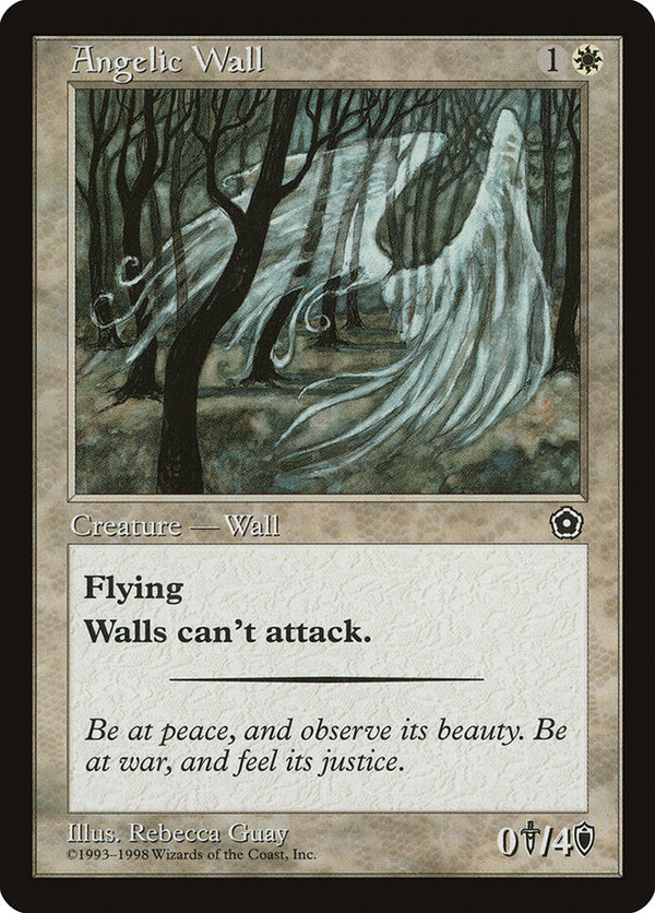 Angelic Wall - Magic: The Gathering