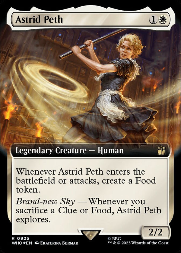 Astrid Peth (Extended Art) (Surge Foil) - Magic: The Gathering