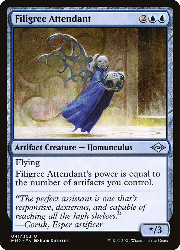 Filigree Attendant - Magic: The Gathering