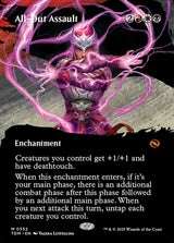 All-Out Assault (Borderless) - Magic: The Gathering