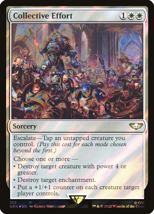Collective Effort (Surge Foil) - Magic: The Gathering