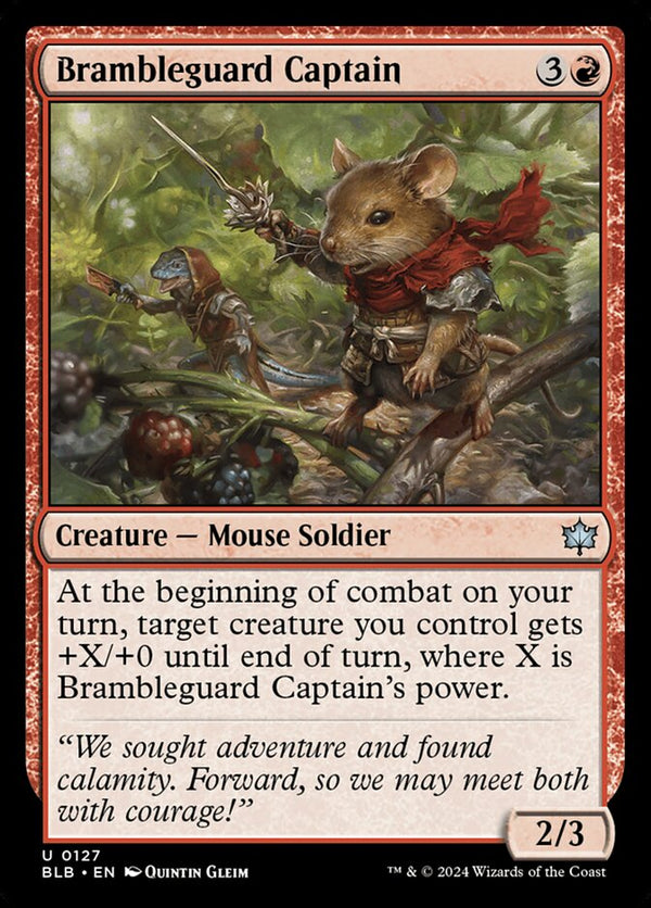 Brambleguard Captain - Magic: The Gathering