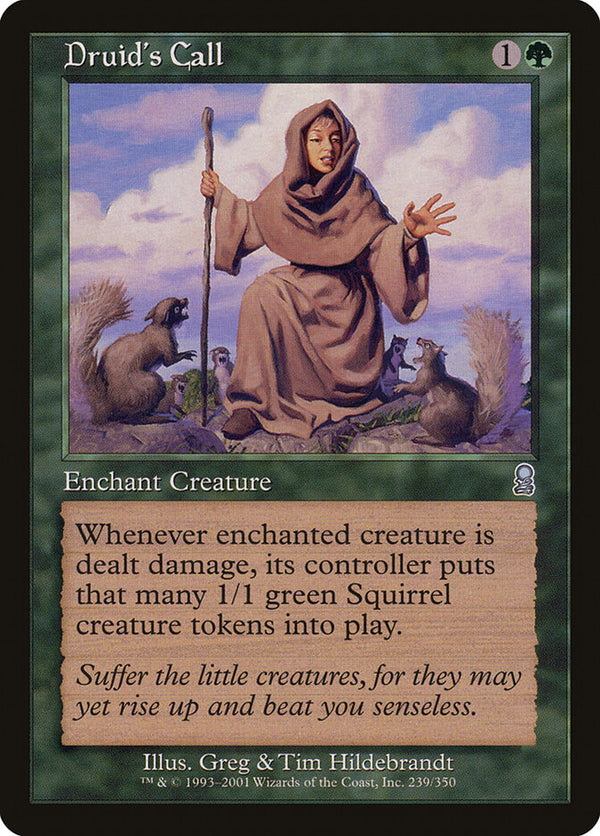 Druid's Call - Magic: The Gathering