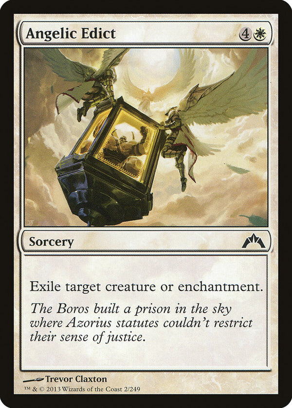 Angelic Edict - Magic: The Gathering