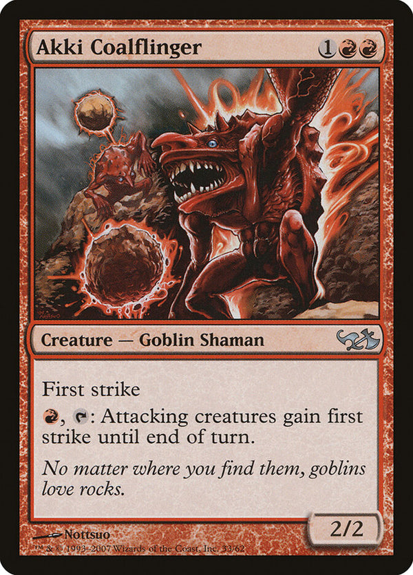 Akki Coalflinger - Magic: The Gathering