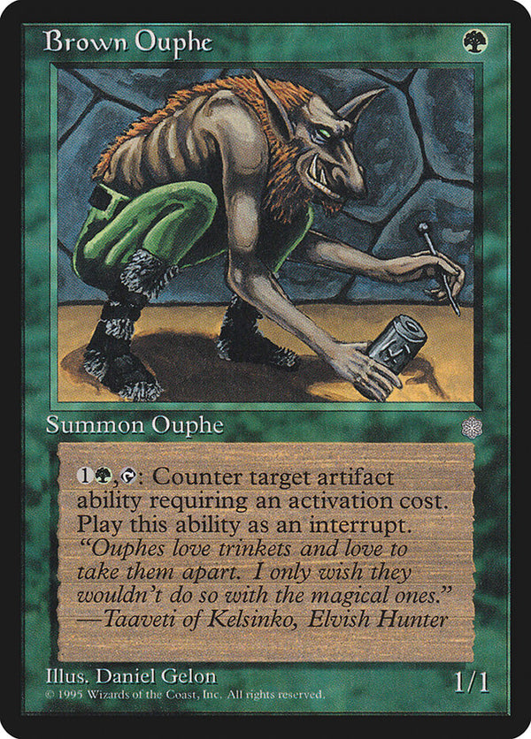 Brown Ouphe - Magic: The Gathering
