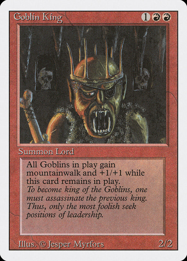 Goblin King - Magic: The Gathering