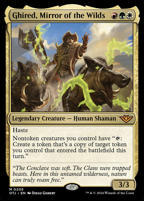 Ghired, Mirror of the Wilds - Magic: The Gathering