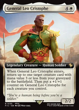 General Leo Cristophe (Extended Art) - Magic: The Gathering