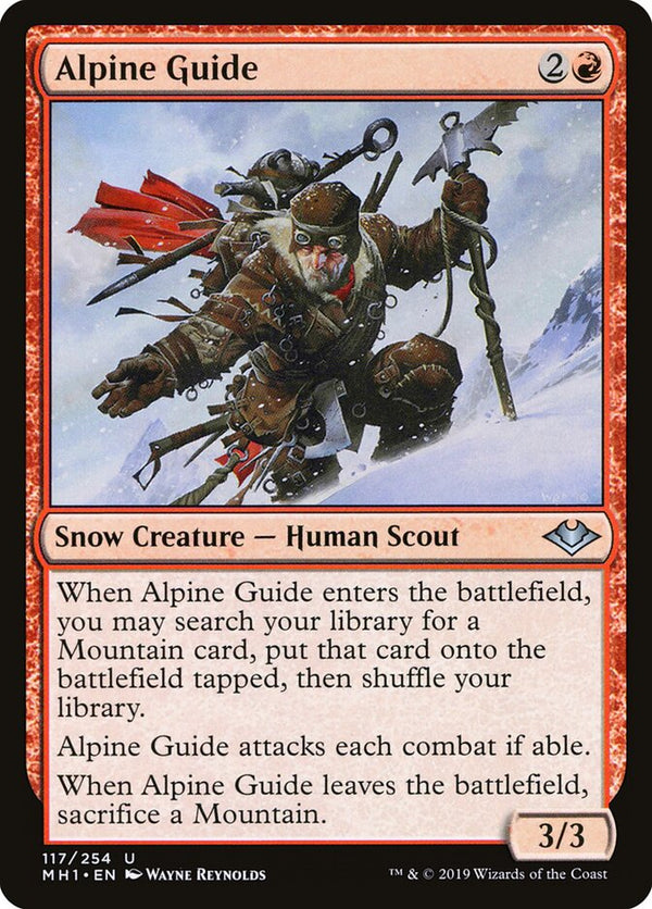 Alpine Guide - Magic: The Gathering