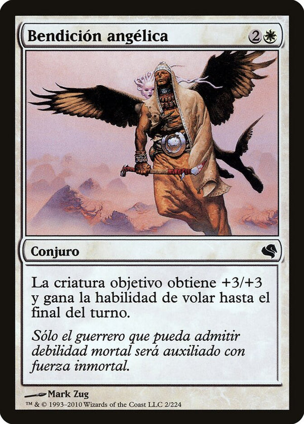 Angelic Blessing (Spanish) - "Bendicion angelica" - Magic: The Gathering