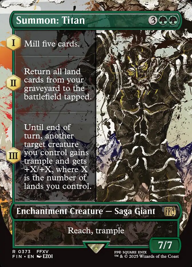 Summon: Titan (Borderless)