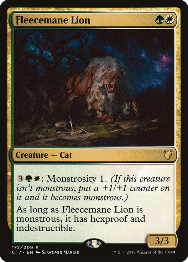 Fleecemane Lion - Magic: The Gathering