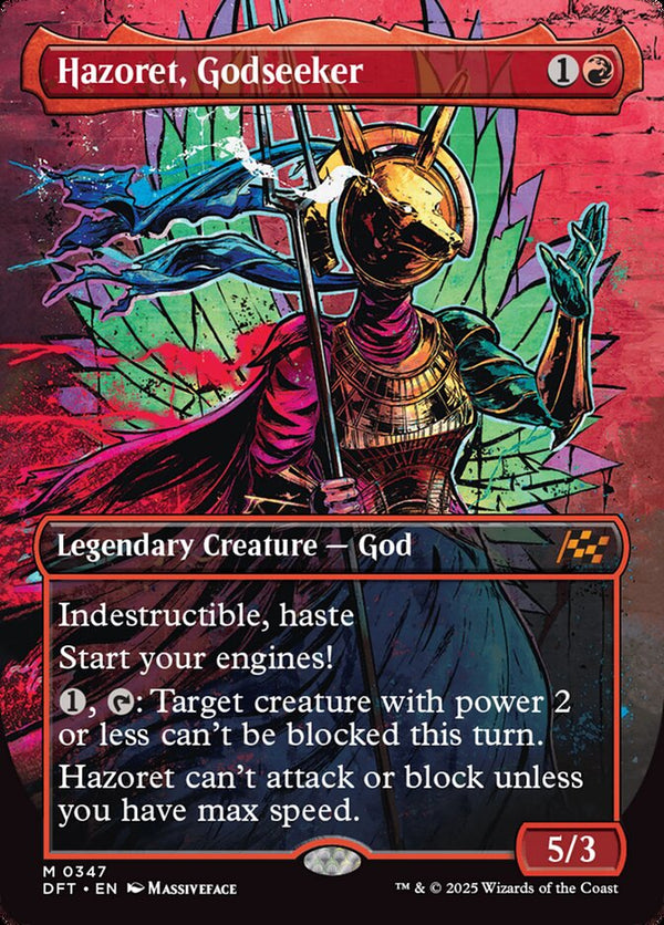 Hazoret, Godseeker (Borderless) - Magic: The Gathering