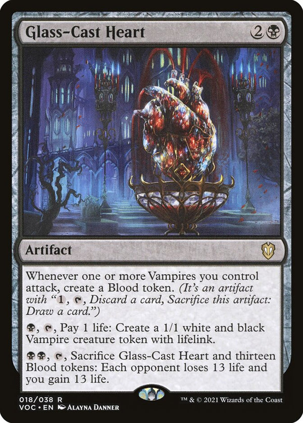 Glass-Cast Heart - Magic: The Gathering