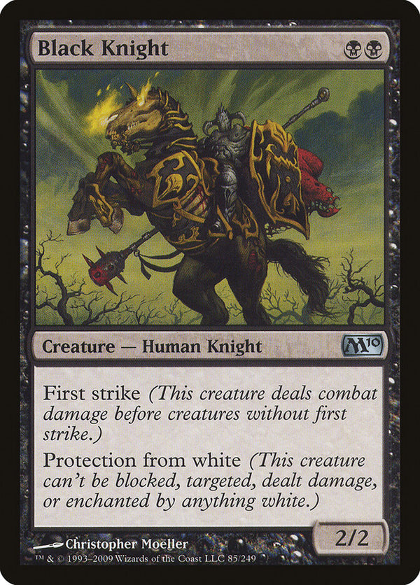 Black Knight - Magic: The Gathering