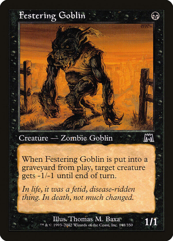 Festering Goblin - Magic: The Gathering