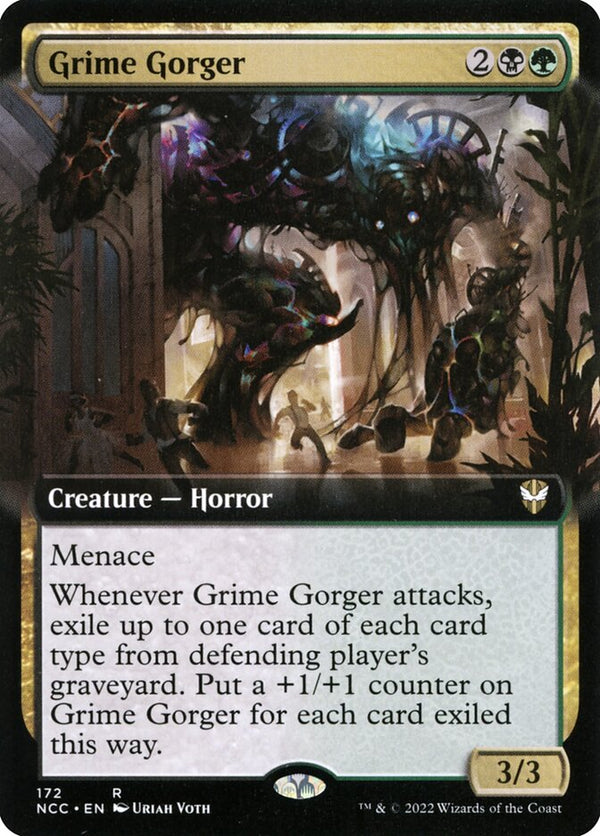 Grime Gorger (Extended Art) - Magic: The Gathering