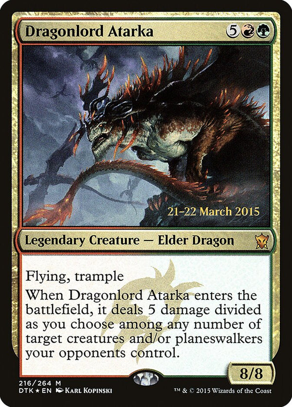 Dragonlord Atarka - Magic: The Gathering