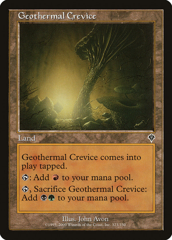 Geothermal Crevice - Magic: The Gathering