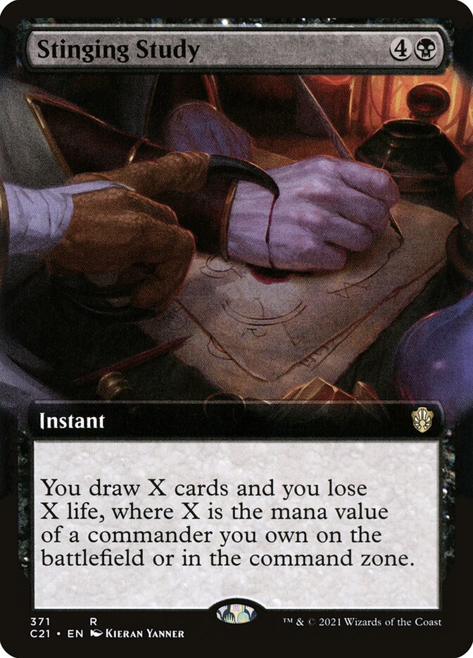 Stinging Study (Extended Art)