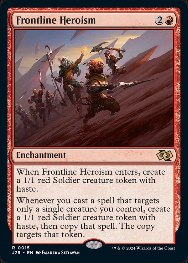 Frontline Heroism - Magic: The Gathering