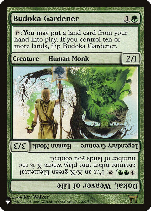 Budoka Gardener // Dokai, Weaver of Life - Magic: The Gathering