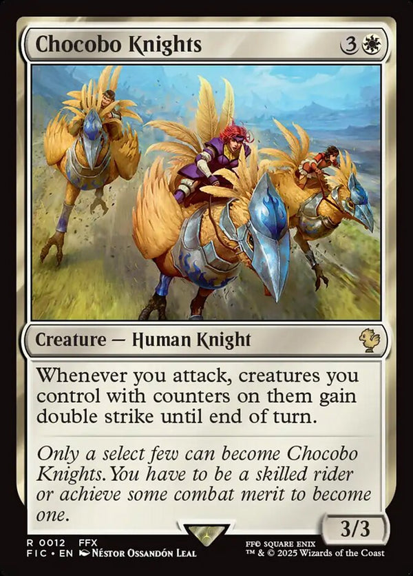 Chocobo Knights - Magic: The Gathering