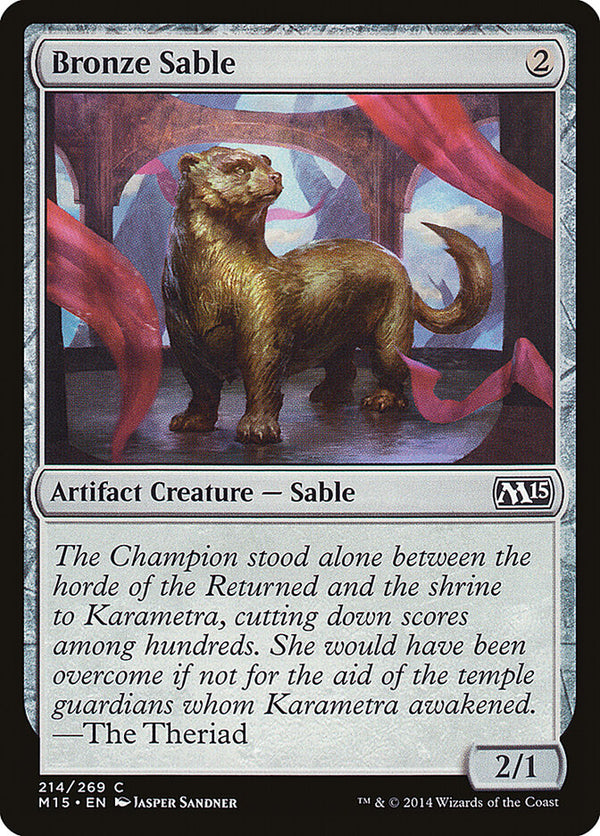 Bronze Sable - Magic: The Gathering