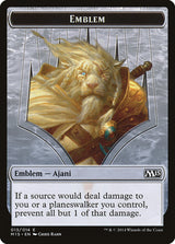 Emblem - Ajani Steadfast - Magic: The Gathering