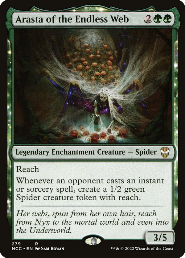 Arasta of the Endless Web - Magic: The Gathering