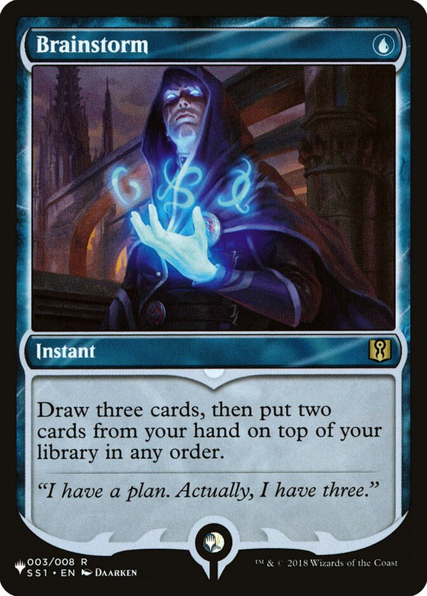 Brainstorm (SS1) - Magic: The Gathering