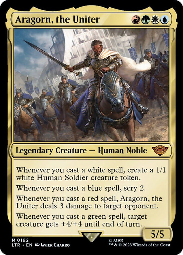 Aragorn, the Uniter - Magic: The Gathering