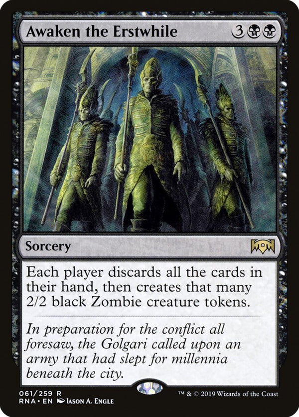 Awaken the Erstwhile - Magic: The Gathering
