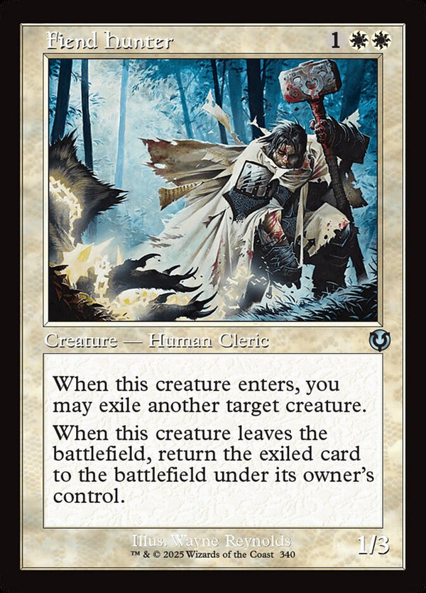 Fiend Hunter (Retro Frame) - Magic: The Gathering
