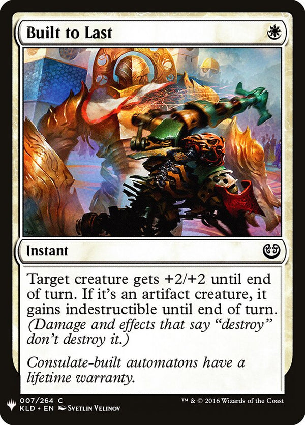 Built to Last - Magic: The Gathering