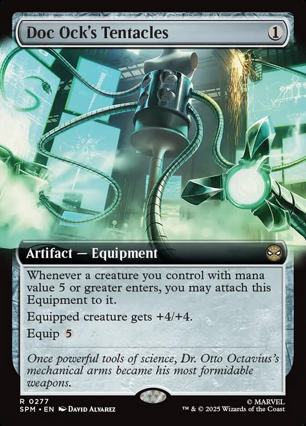 Doc Ock's Tentacles (Extended Art) - Magic: The Gathering