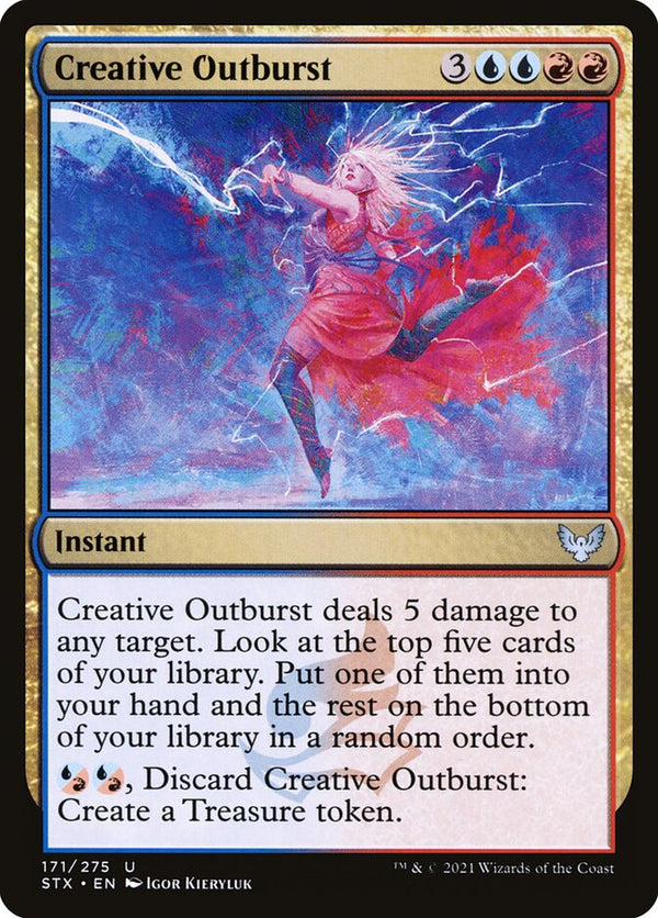 Creative Outburst - Magic: The Gathering