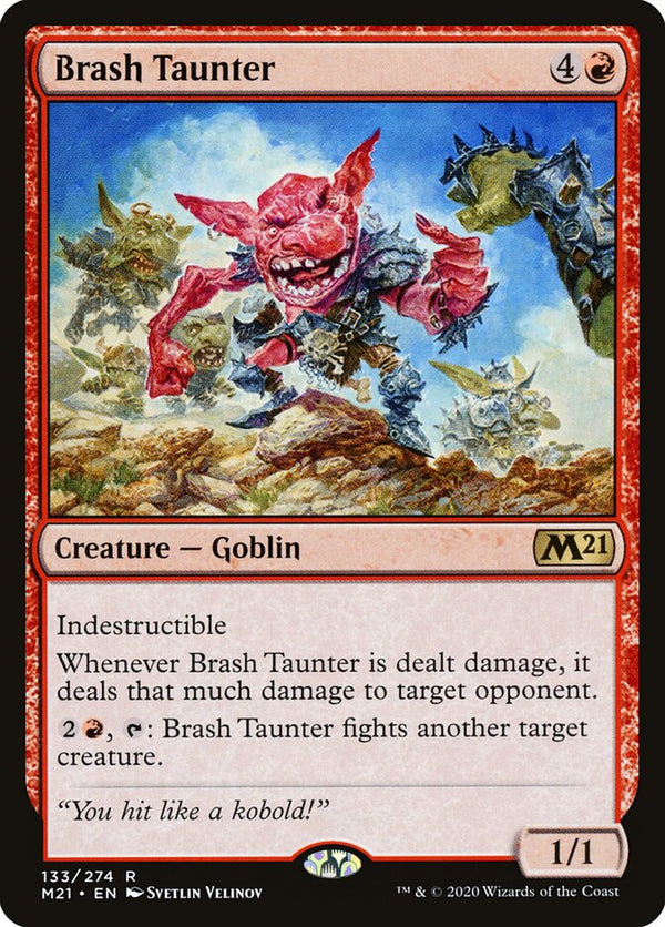 Brash Taunter - Magic: The Gathering