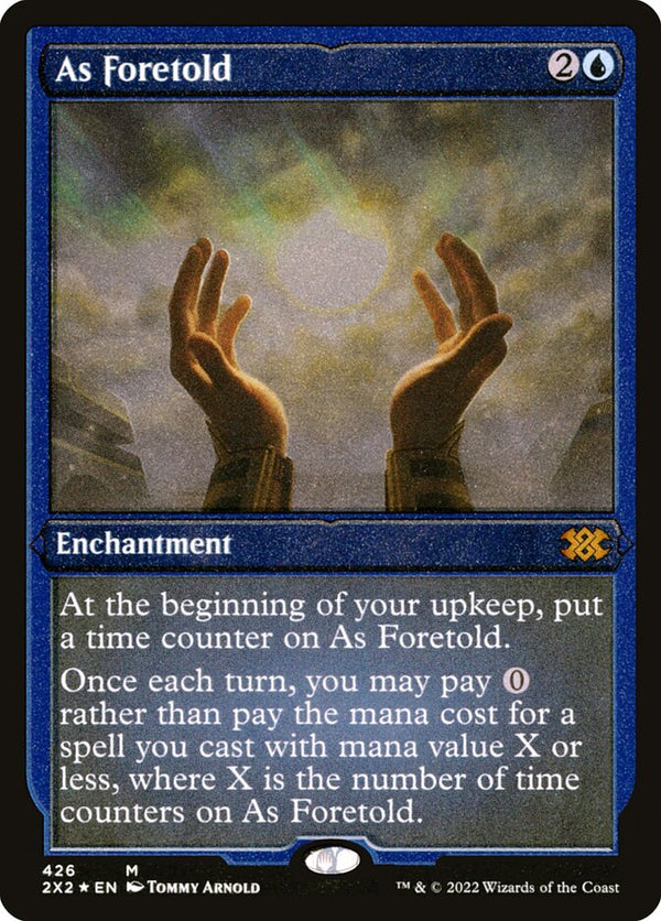 As Foretold (Foil Etched) - Magic: The Gathering