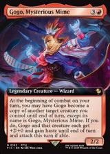 Gogo, Mysterious Mime (Extended Art) - Magic: The Gathering