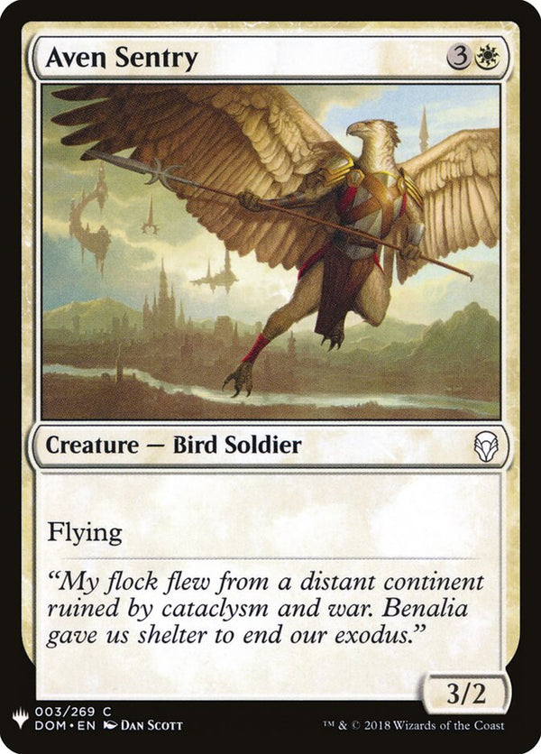 Aven Sentry - Magic: The Gathering