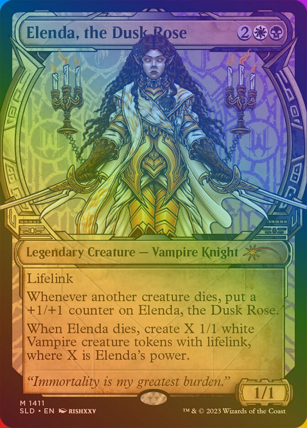 Elenda, the Dusk Rose (Rainbow Foil) - Magic: The Gathering