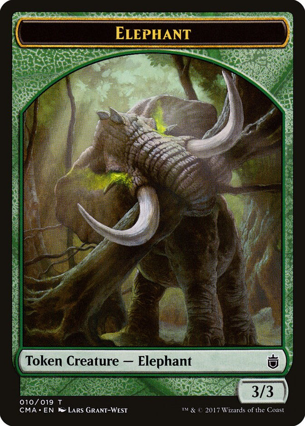 Elephant Token (010) - Magic: The Gathering