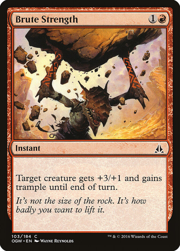 Brute Strength - Magic: The Gathering
